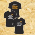 Free T-Shirt, Badge & Stickers