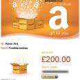 Win £300 Amazon Vouchers