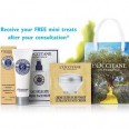 Free L’Occitane Beauty Consultation and Mini Treats