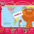 Free A2 Wall Map Of The World